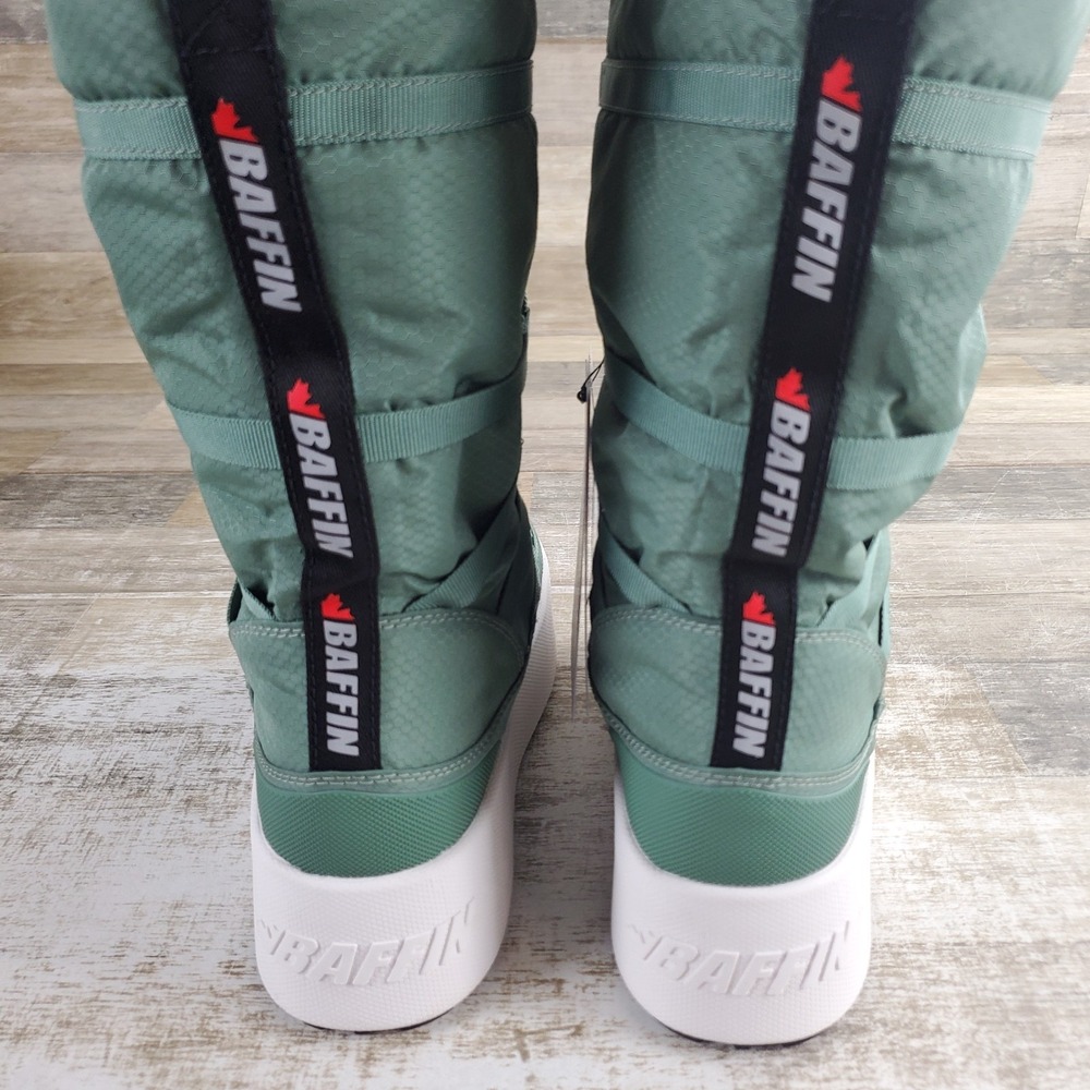 Baffin Geneva Womens Winter Platform Boots Sz 7 Sea Green Waterproof Insulated - Picture 5 of 9